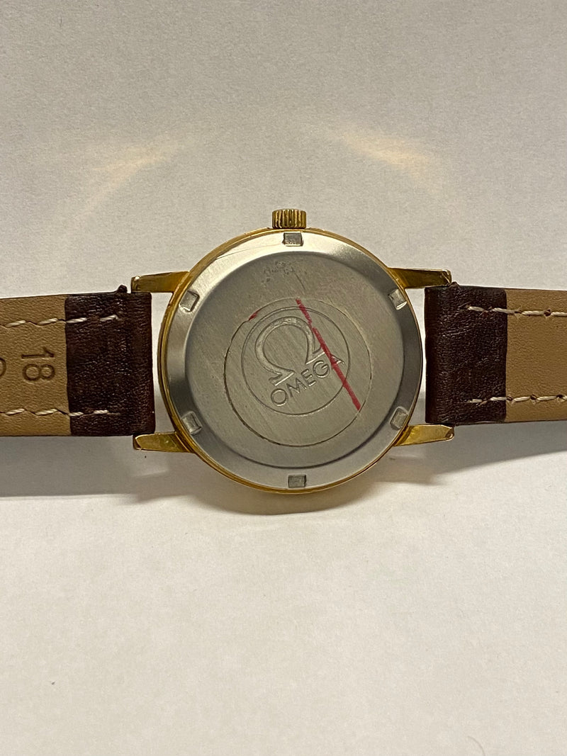 OMEGA GENEVE Gold-Tone Watch w/ Day-Date Feature - $6K APR Value w/ CoA! APR 57