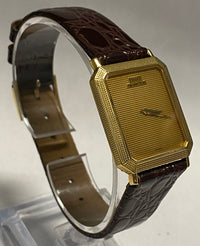 PIAGET Ultra Thin 18K Yellow Gold Beautiful Waterproof Watch - $30K APR w/ COA!! APR57