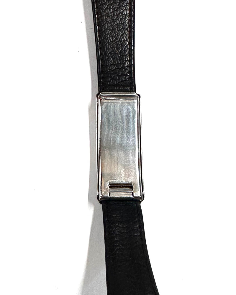 OMEGA New Black Leather Watch Strap - $800 APR w/ CoA! APR 57