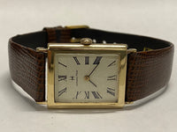 HAMILTON Solid Gold Tank-Style Vintage C. 1950's Unisex Watch- $10K APR w/ COA!! APR57