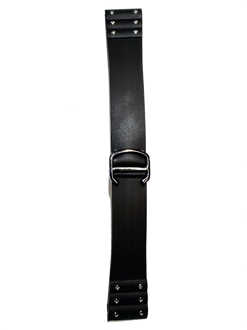 Cartier New Black Rubber Waterproof Watch Strap - $800 APR w/ CoA! APR 57