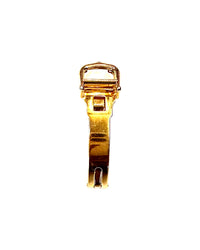 Cartier New Yellow Gold Tone Deployment Buckle - $1,000 APR VALUE w/ COA! APR 57