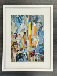 Yefim Moiseevich Royak (Rayak)  "Abstract Collage" - $30K APR w/ CoA! APR57
