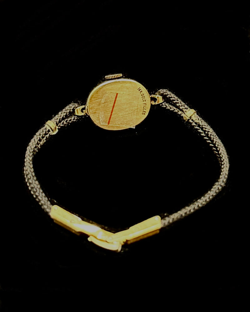 Omega Unique Vintage Yellow Gold w/Off-White Dial Ladies Watch - $4K APR w/ COA! APR 57