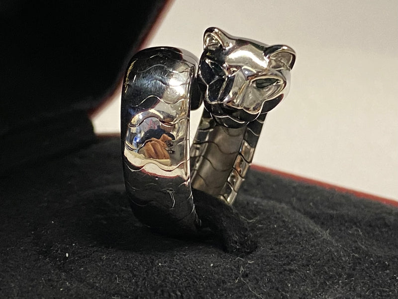 Effy Signature Sterling Silver Diamond and Tsavorite Panther Ring, 0.1 –  effyjewelry.com