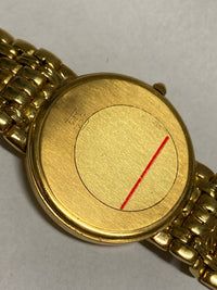 PRESTIGE Elegant 18K Yellow Gold Unisex Quartz Wristwatch - $30K Appraisal Value! ✓ APR 57