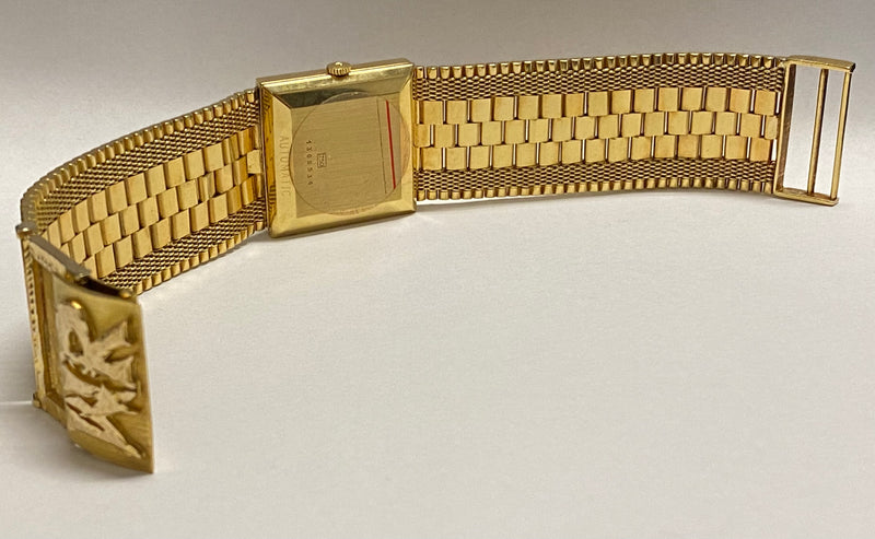 JUVENIA Date-Date 18K Yellow Gold Automatic Unisex Wristwatch - $35K APR w/ COA! APR57