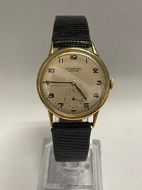 UNIVERSAL GENEVE 18K Yellow Gold Vintage C. 1940's Men's Watch- $10K APR w/ COA! APR57