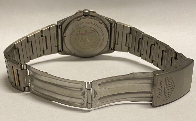 TAG Heuer Titanium 100m Vintage Unique Collectable Men's Watch- $13K APR w/ COA! APR57