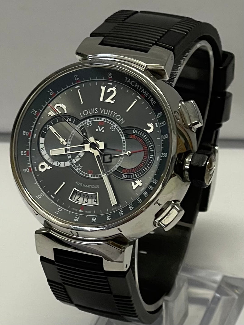 Louis Vuitton Tambour Voyage Chronographe Q102C Du Limitée 888 Automatique  Watch