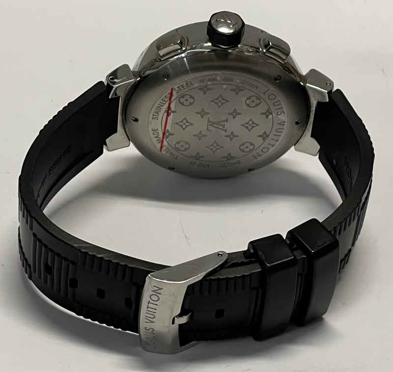 Louis Vuitton Tambour Voyage Chronographe Q102C Du Limitée 888 Automatique  Watch
