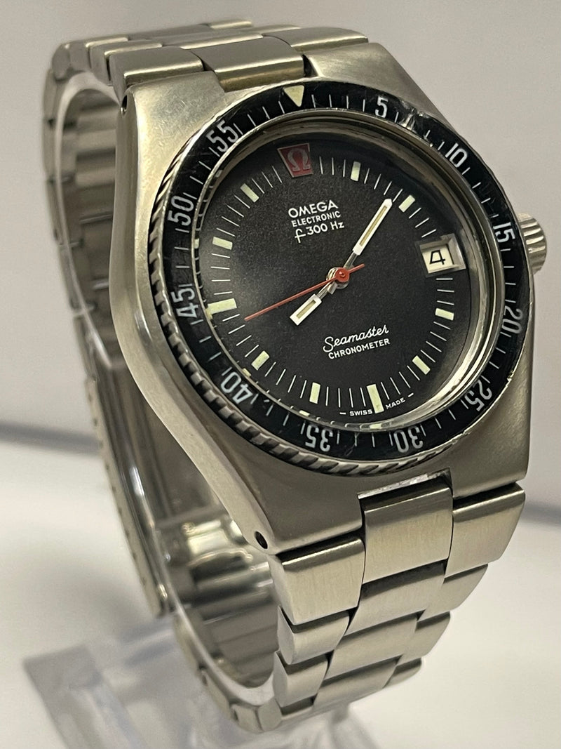 OMEGA Seamaster Electronic Vintage Chronometer Date Men's Watch - $8K APR w/COA! APR57