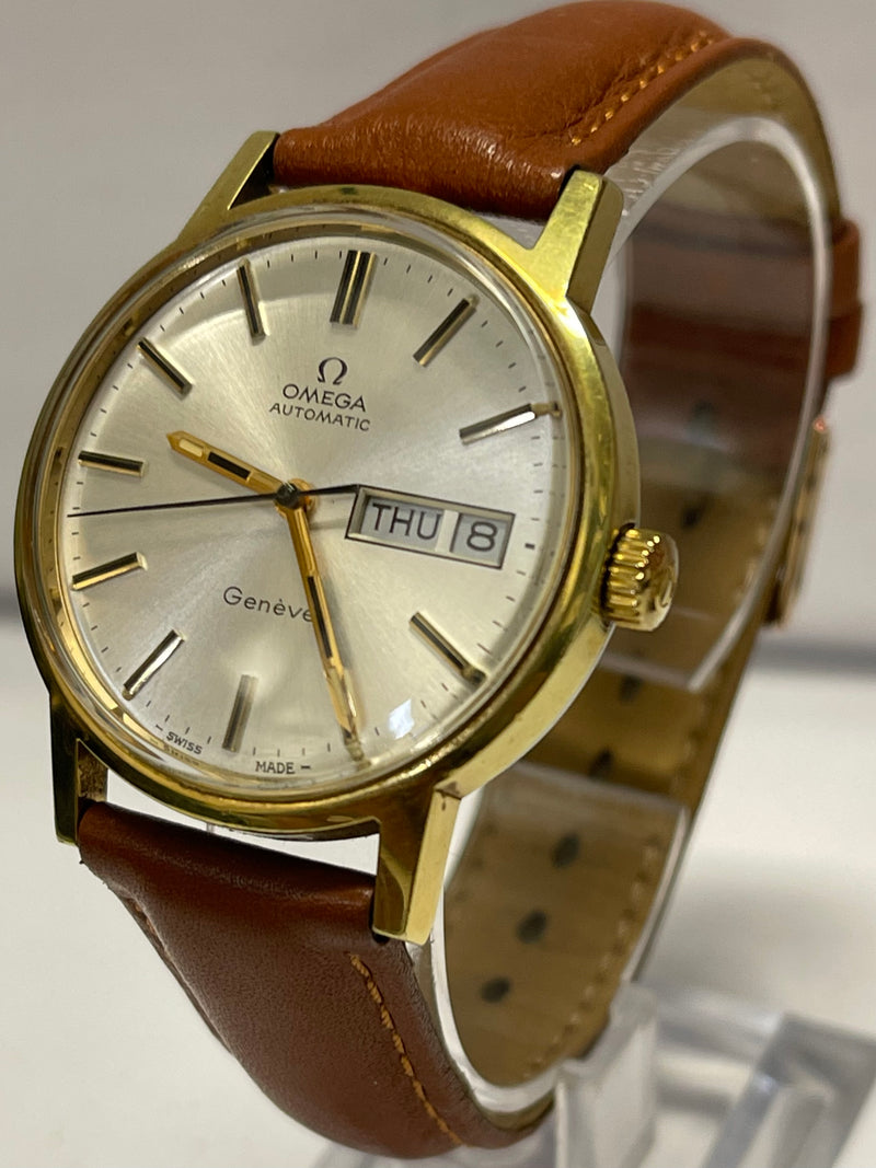 OMEGA Vintage 1960s Day-Date Beautiful Gold Tone Men's Watch - $7K APR w/ COA!!! APR 57