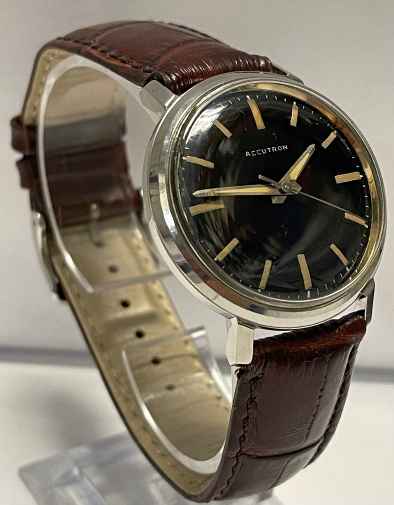 BULOVA Vintage 1950's Electronic Waterproof Unique Steel Watch - $5K APR w/ COA! APR57