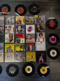 Collection Of Cd's & Records Vintage Collectionable Rare - $700.00 APR w/ CoA!!! APR 57