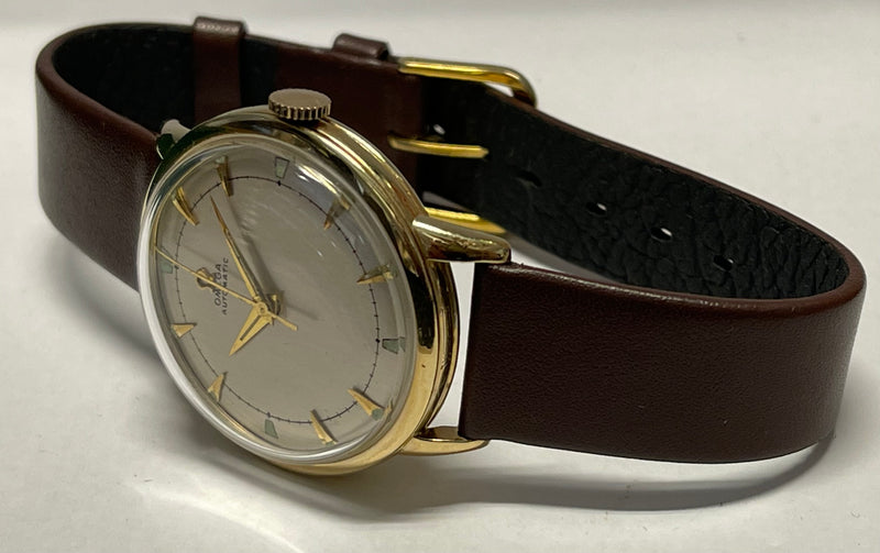 OMEGA Beautiful Solid Gold Vintage 1950's Unique Unisex Watch - $10K APR w/ COA! APR 57