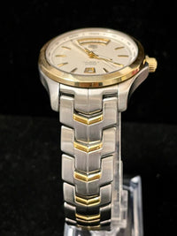 Tag Heuer Link Calibre 5 Automatic 18K YG & SS Men's Wristwatch - $13K APR w/COA APR 57