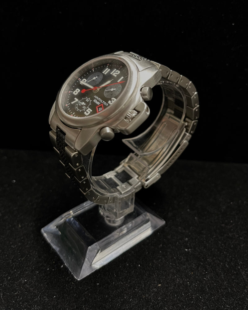 Hamilton Khaki New Rare Model w/ Dial Chronograph Men's Watch - $3K APR w / COA! APR 57
