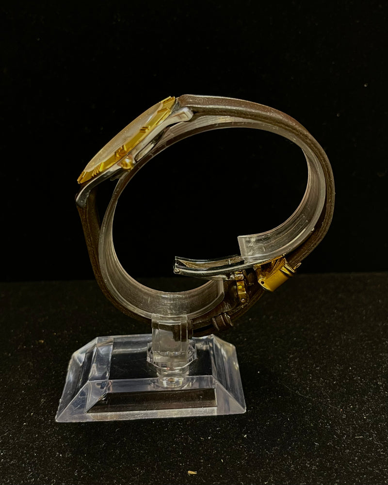 Fendi Brand New Rare Gold Tone W/ Etched Engraved Dial Watch - $3K APR w / COA! APR 57
