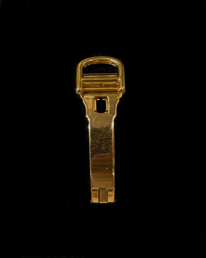 Cartier 18K Yellow Gold Antique Design Watch Deployment Buckle- $12K APR w/ CoA! APR 57