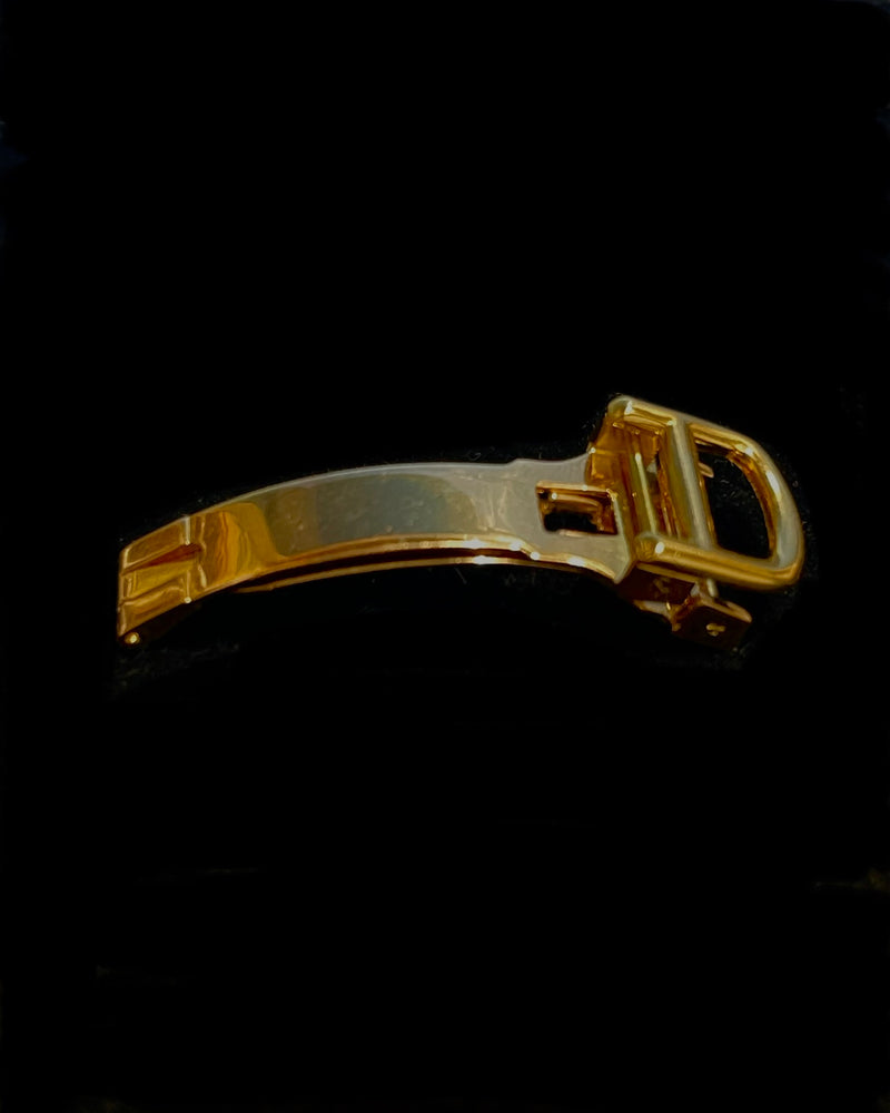 Copy of Cartier 18K Yellow Gold Antique Design Watch Deployment Buckle- $12K APR w/ CoA! APR 57