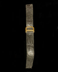 Cartier Black Crocodile Watch Strap For Deployment Buckle - $1,500 APR w/ CoA!!! APR 57