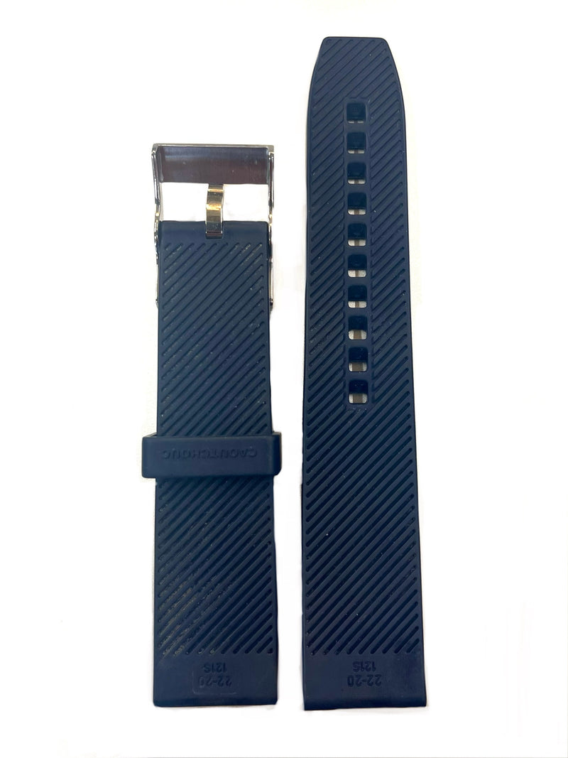 Breitling Brand New Blue Rubber Watch Strap -$650 APR w/ CoA! APR 57