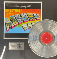 BRUCE SPRINGSTEEN "GREETINGS FROM ASBURY PARK " COLUMBIA RECORD - $15K APR w COA APR57