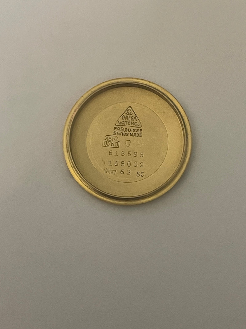 Vintage mens omega constellation watch 18k gold shop 0.750