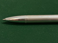 UNOARGENTO Italian Unisex, Graving, Mechanical Sterling Pencil - $800APR w/ CoA! APR57