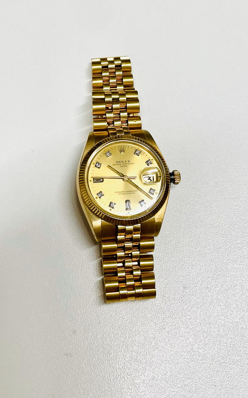 Rare Rolex 18K YG Date-Just C. 1978 w/ Henry Ford Signature - $100K APR w/ CoA! APR57