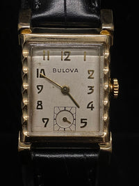 Bulova Vintage Circa 1950s Beautiful Case w/Arabic Numbers- $6,5K APR w/ COA!!!! APR57