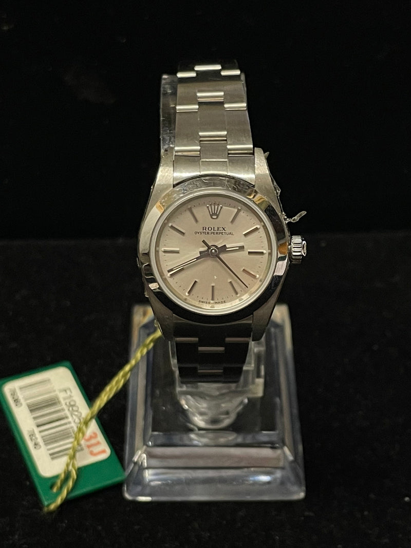 Rolex Oyster Perpetual Date SS Brand New Stunning Ladies' Watch -$18K APR w/COA! APR57