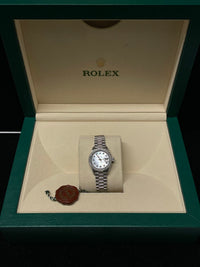 ROLEX Datejust Platinum w/diamonds' bezel Ladies' Watch - $100K APR w/ COA! APR57