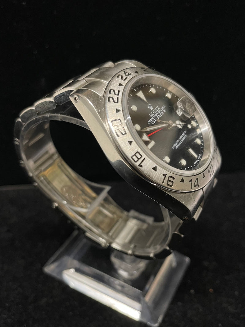 ROLEX Oyster Perpetual Date Explorer II SS Men's Watch- $25K APR w/ COA! APR57