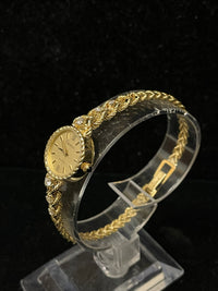GENEVE Beautiful Solid Gold w/ dmds Quartz Ladies' Watch - $15K APR w/ COA! APR57