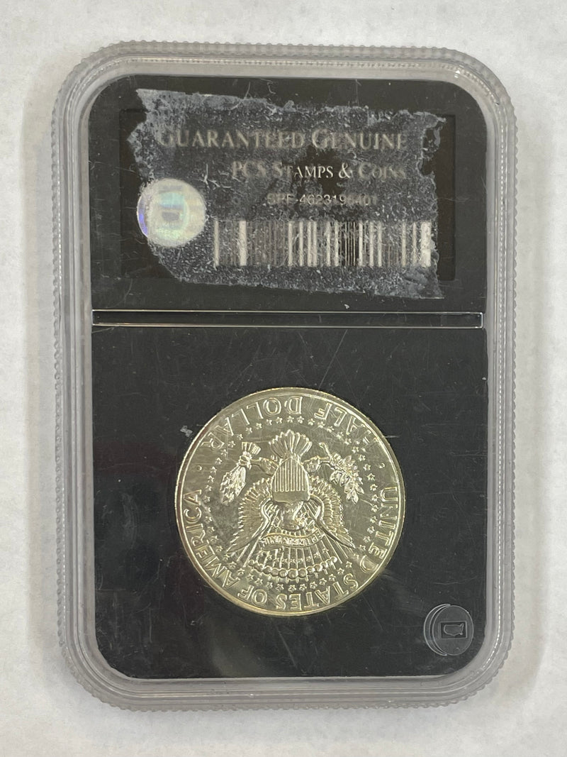 Genuine Uncirculated 1964 JFK 1/2 Dollar 90% Silver - $100 APR w/ COA APR57
