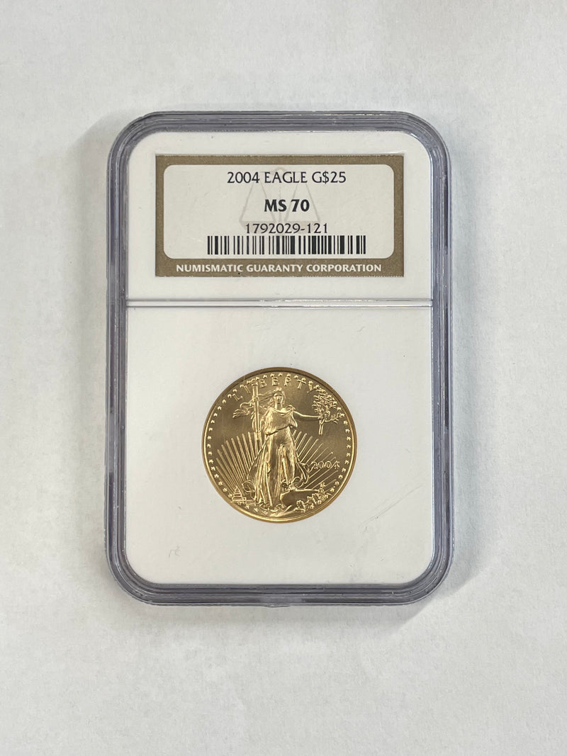 2004 Liberty Eagle Gold $25 (MS 70) - $4K APR w/ COA APR57