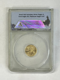 2008 $5 Gold Statue of Liberty A First Strike Coin ANACS-MS70 - $1K APR w/ COA APR57