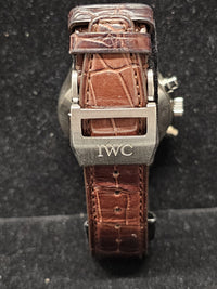 IWC Der Flieger Pilot Chronograph Stainless Steel Automatic Men's Wristwatch  -  $16K APR w/ CoA! ✓ APR 57
