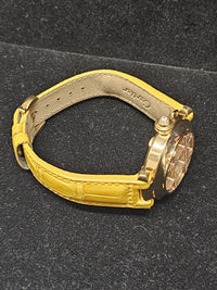 2000's Cartier Pasha Grill 2399 Wristwatch in 18 Karat Yellow Gold & Diamonds Water Resistant - $25K VALUE APR57