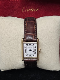 CARTIER TANK PARIS Solid 18K YG Brand New Ladies Unique Watch - $30K APR w/ COA! APR57