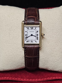 CARTIER TANK PARIS Solid 18K YG Brand New Ladies Unique Watch - $30K APR w/ COA! APR57