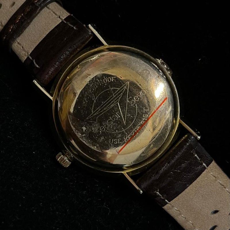 TISSOT Visodate Seastar Seven c. 1950s Gold Tone Unique Watch - $4K APR w/ COA!! APR57