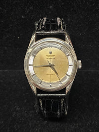 UNIVERSAL GENEVE POLEROUTER  Automatic Vintage 1950s Men's Watch-$25K APR w/ COA APR57