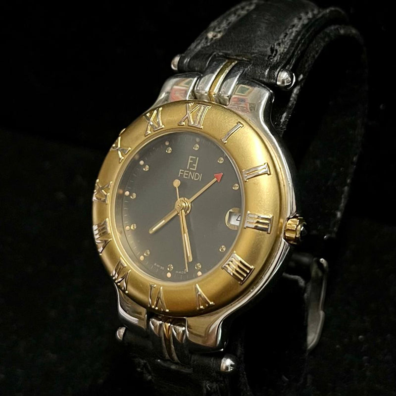 FENDI Stainless Steel & Gold-Tone Watch