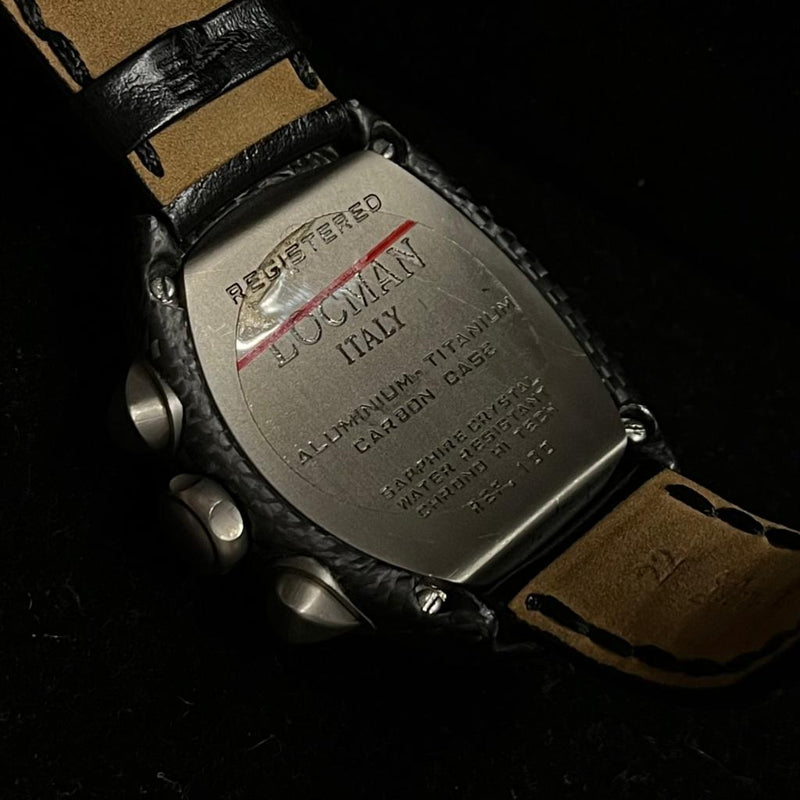 LOCMAN Nuovo Unique Watch w/ Aluminium Titanium Carbon Case - $3K APR w/ COA!!!! APR 57