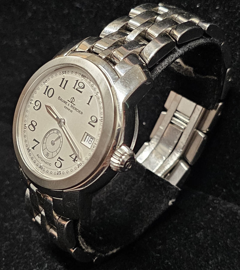 BAUME & MERCIER Heavy SS  Automatic Men's  Brand New Watch  - $8K APR w/ COA!!!! APR57