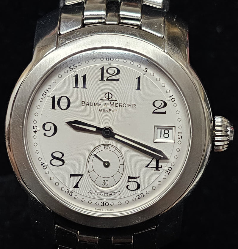 BAUME & MERCIER Heavy SS  Automatic Men's  Brand New Watch  - $8K APR w/ COA!!!! APR57