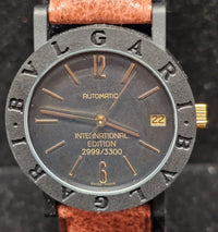 BVGARI Ltd. Ed. 2999/3300 Date Feature Automatic Men's Watch - $8K APR w/ COA!!! APR57